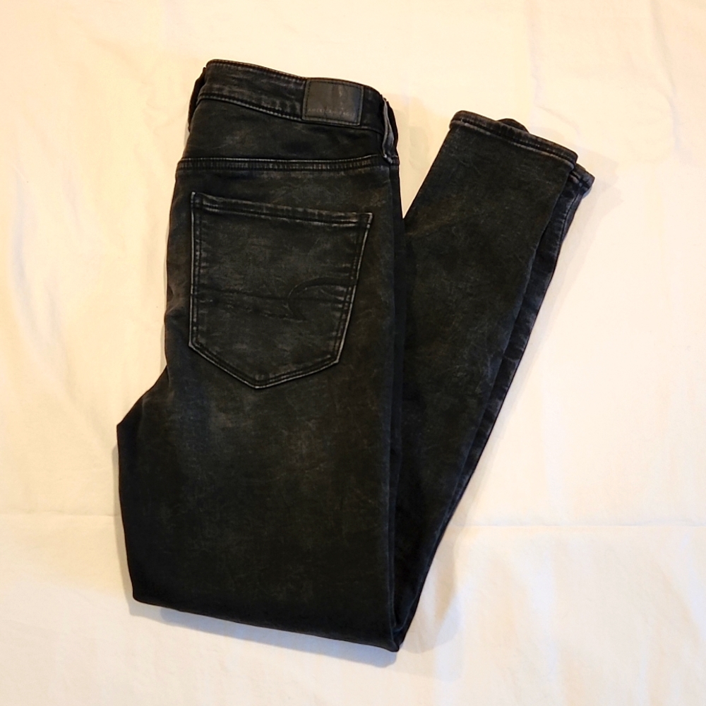 American Eagle, high rise next level stretch, sz 6reg